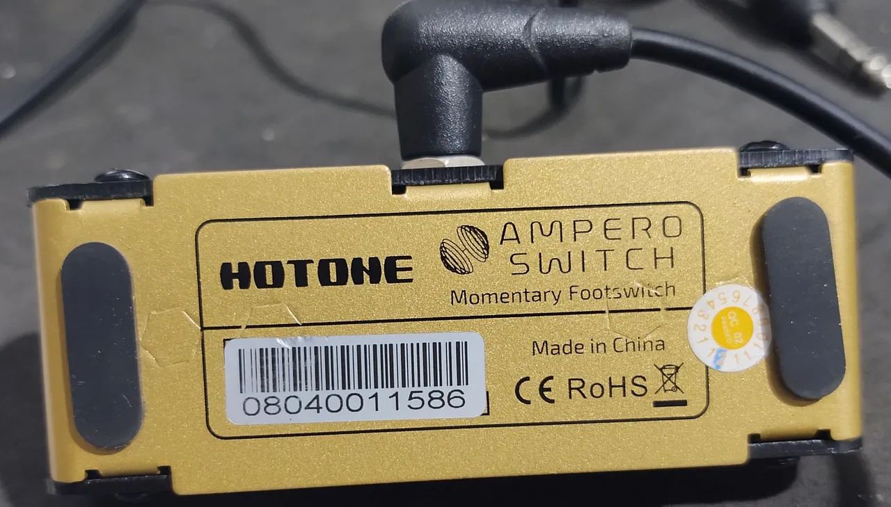 Ampero Dual Switch Momentary + Cabo TRS - Foto 3