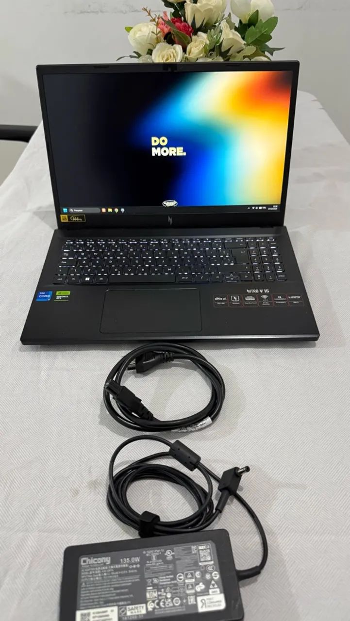 Notebook gamer acer nitro v15 I7 13th , RTX 4050