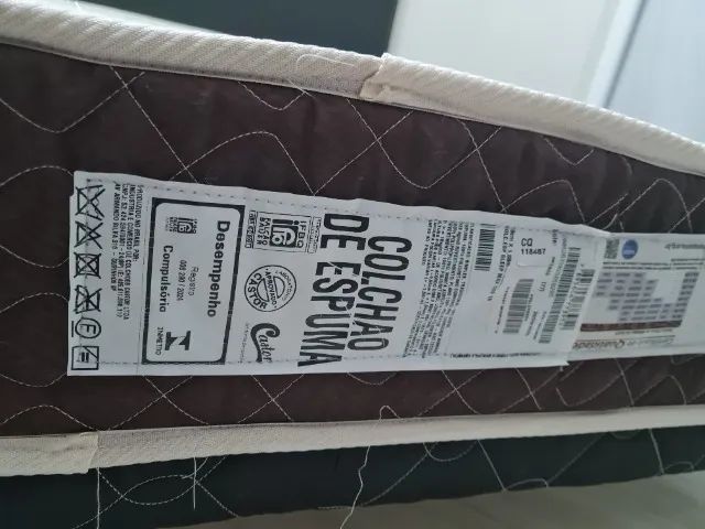 Cama casal, colchão e cabeceira. - Foto 5