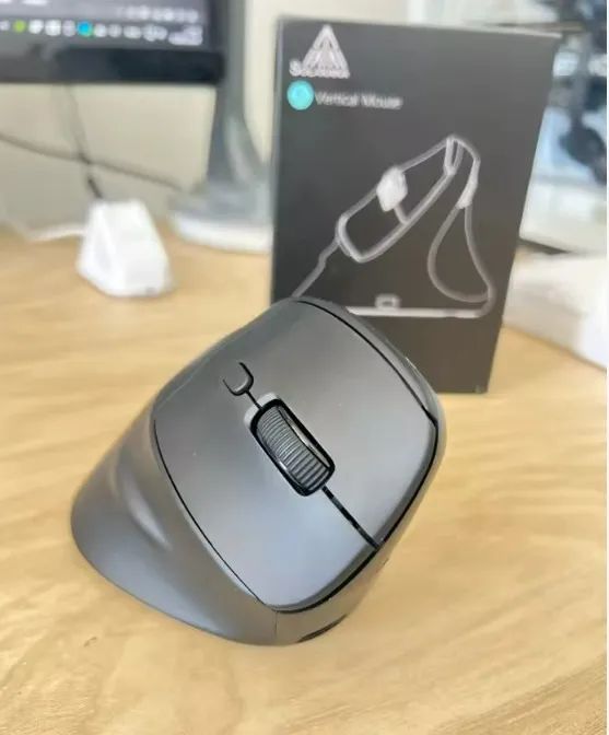 Mouse ergonômico vertical de três modos SOLAKAKA SM520 Lacrdao - Foto 3