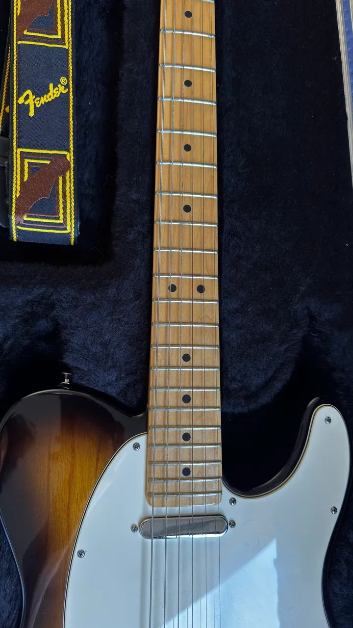 guitarra fender telecaster american deluxe