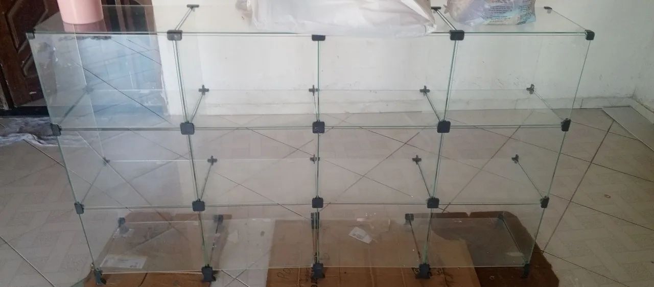 Balcão de vidro 