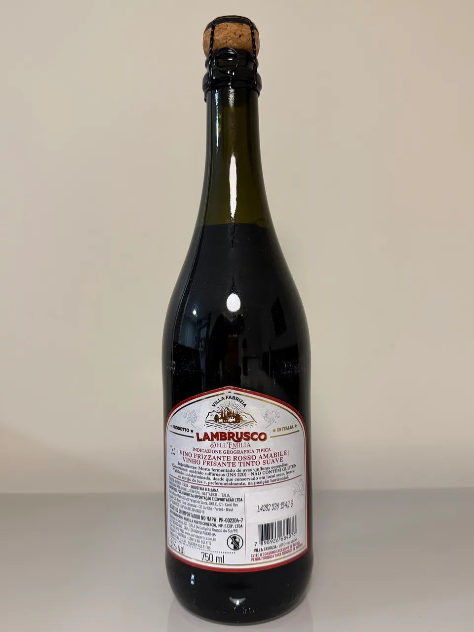 Vinho frisante Lambrusco  - Foto 2