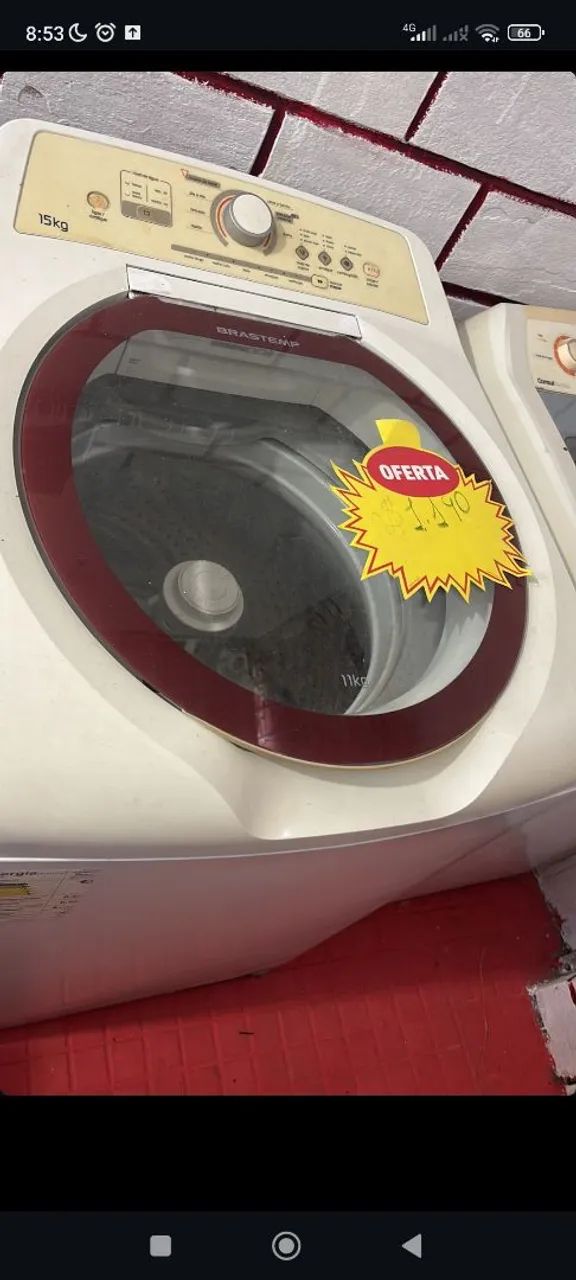 Máquina de lavar boa 