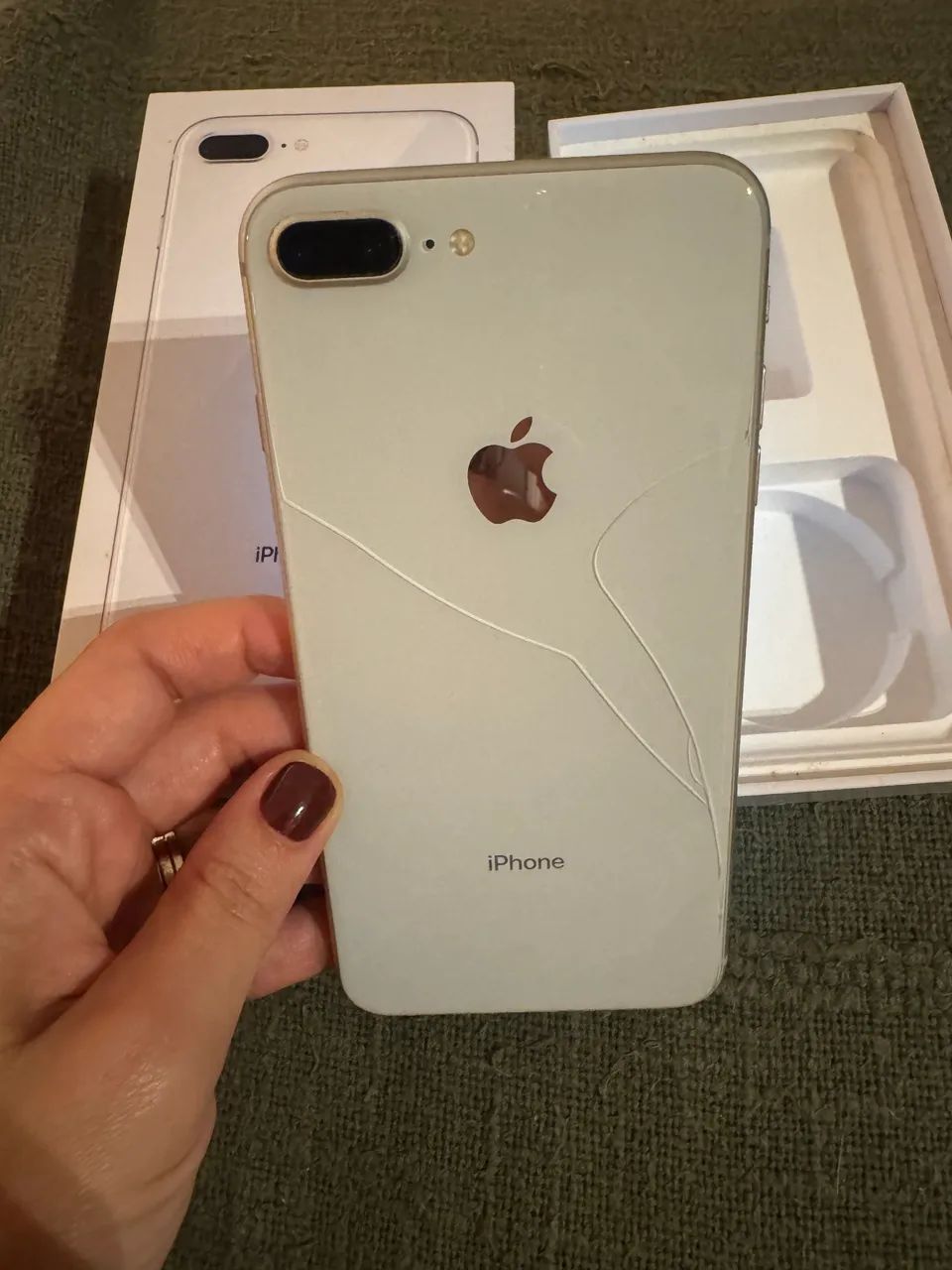 iPhone 8 Plus 64gb branco  - Foto 3
