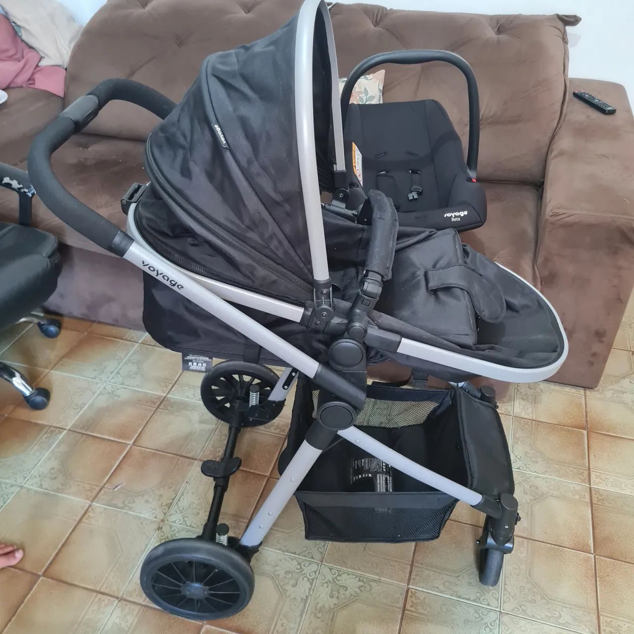 Carrinho de bebê Moisés Voyage Prestige - Foto 2
