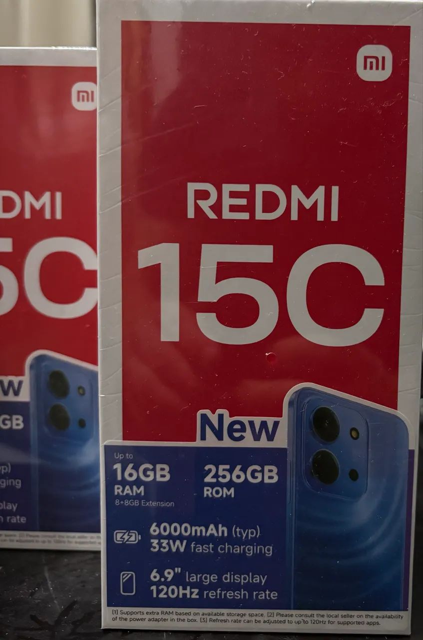 XIAOMI REDMI 15 C NOVO LACRADO