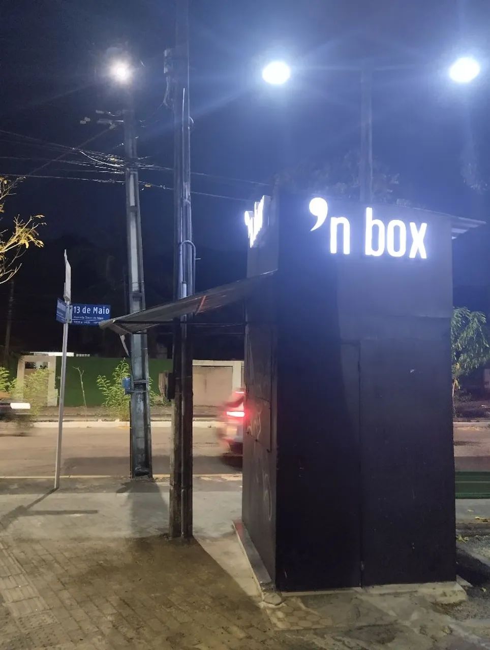 Arrendamento de Quiosque na Av. 13 de maio