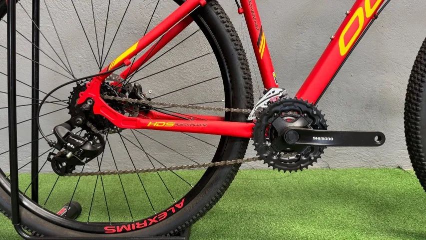 Bicicleta Oggi Hacker Hds Vermelha Quadro 17 - Ciclismo - Joáia