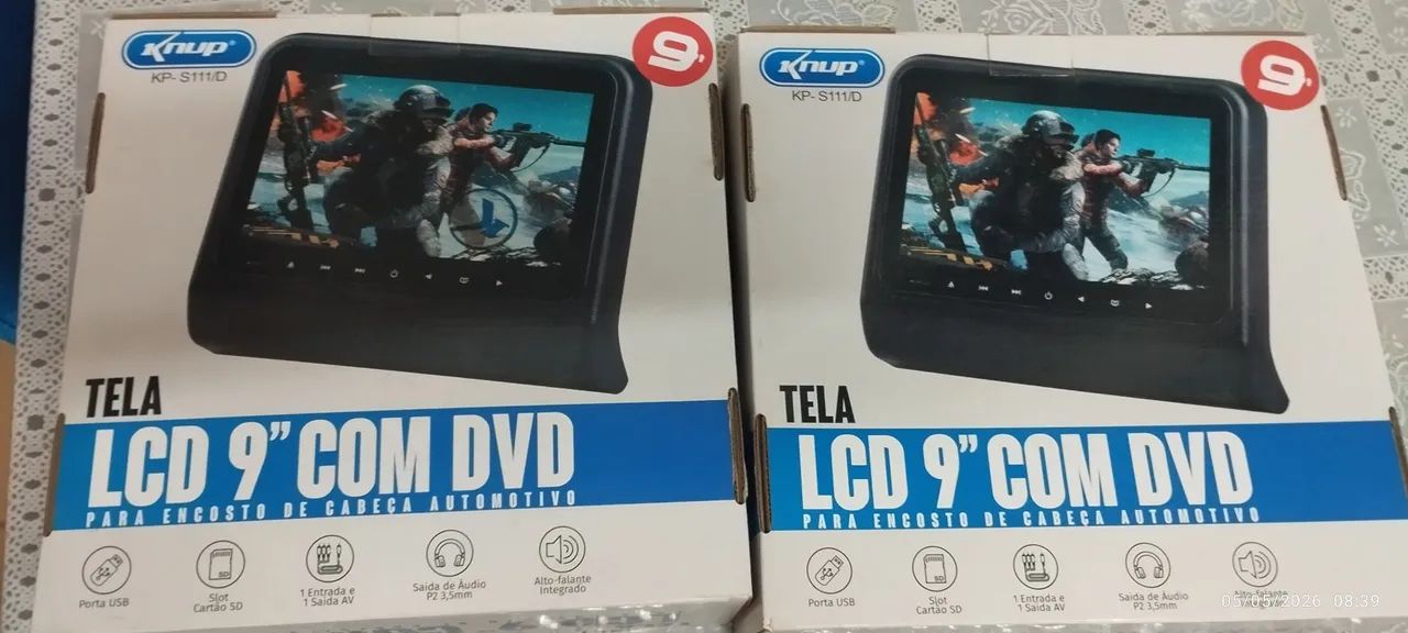 Duas Tela de Encosto Traseiro Universal - Foto 4