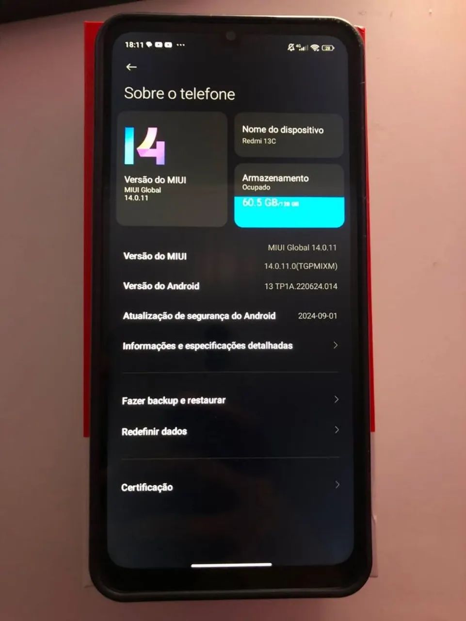 Redmi 13C 128GB Excelente 