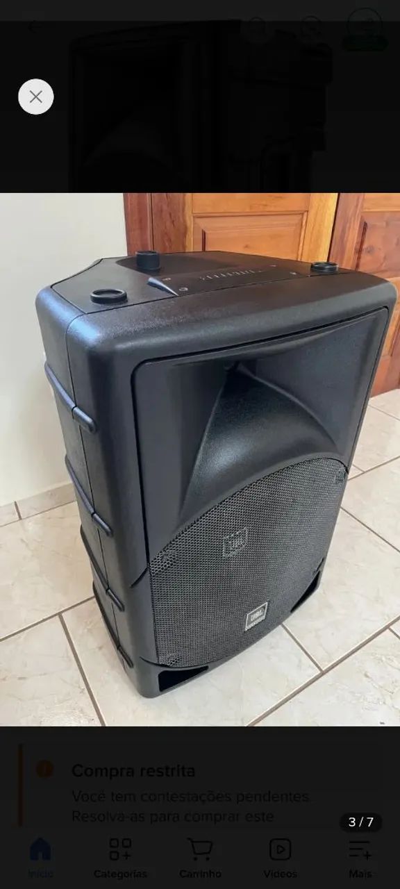 Caixa jbl spm 1503A neodimio  - Foto 2