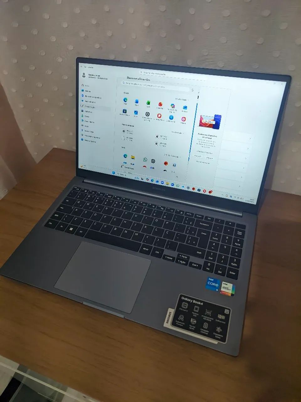 Notebook Samsung Galaxy Book 4 