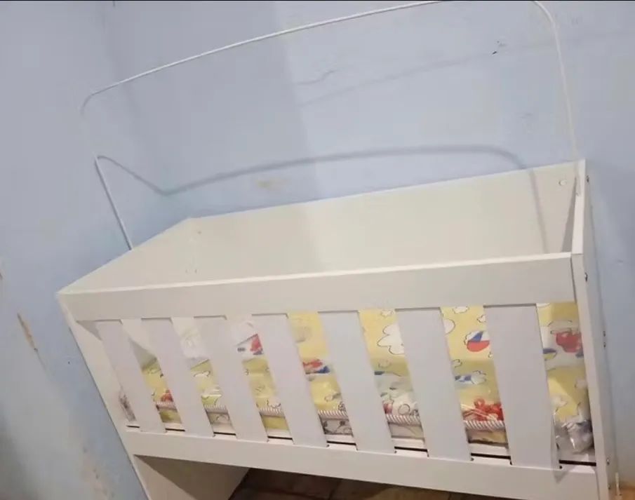 Mini berço 3 em 1 sem colchão  - Foto 3