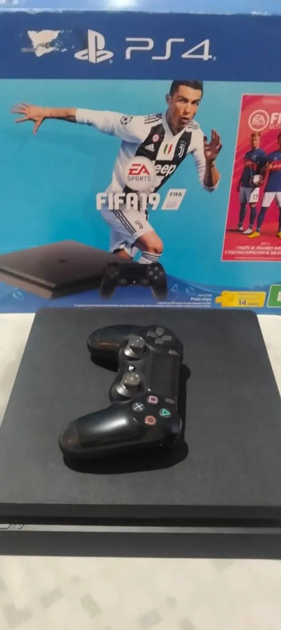 PS4 + 142 JOGOS + 1 CONTROLE - Consoles de Vídeo Game - Santo