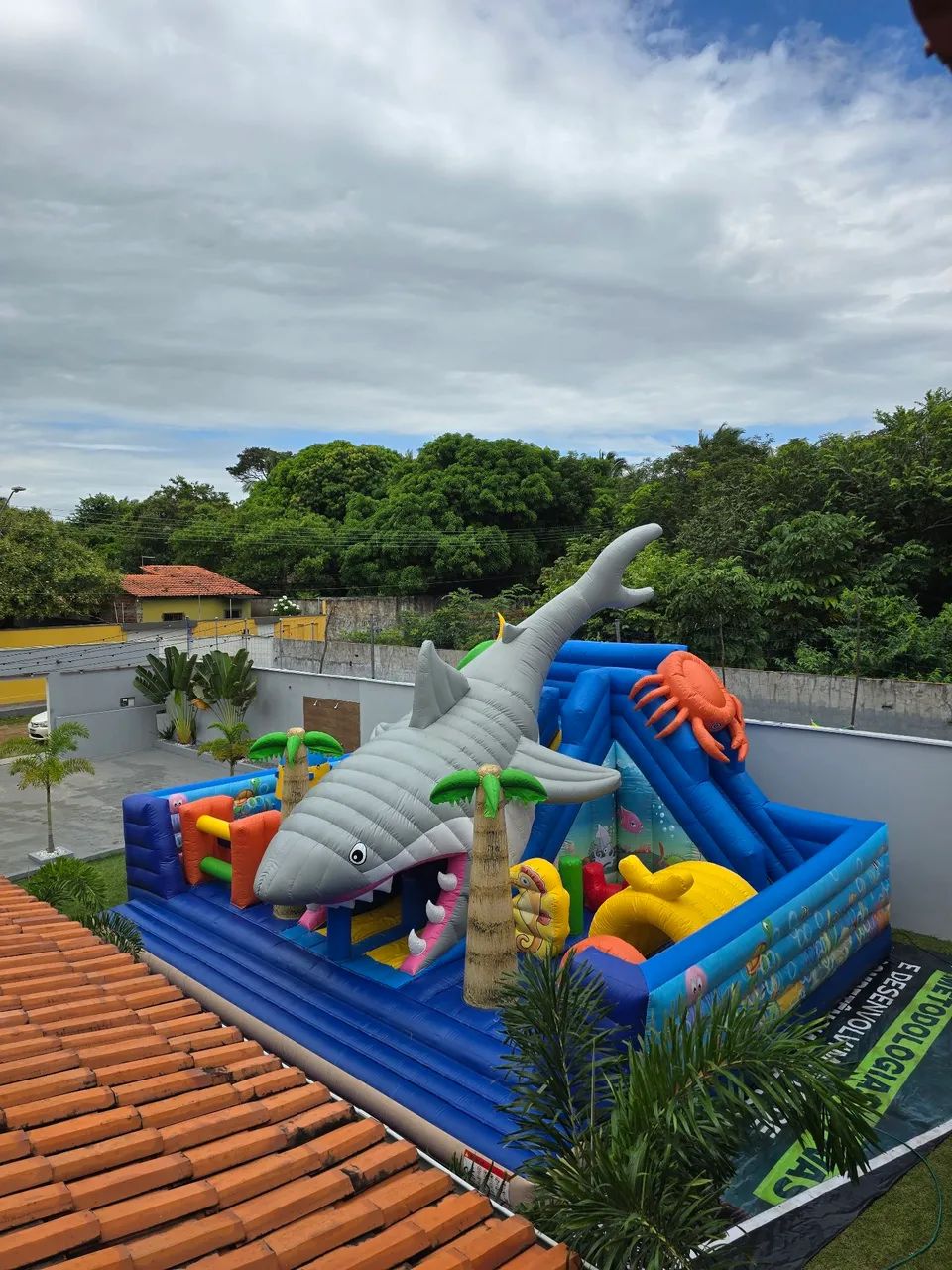 Futebol de sabão e touro mecanico  - Foto 4