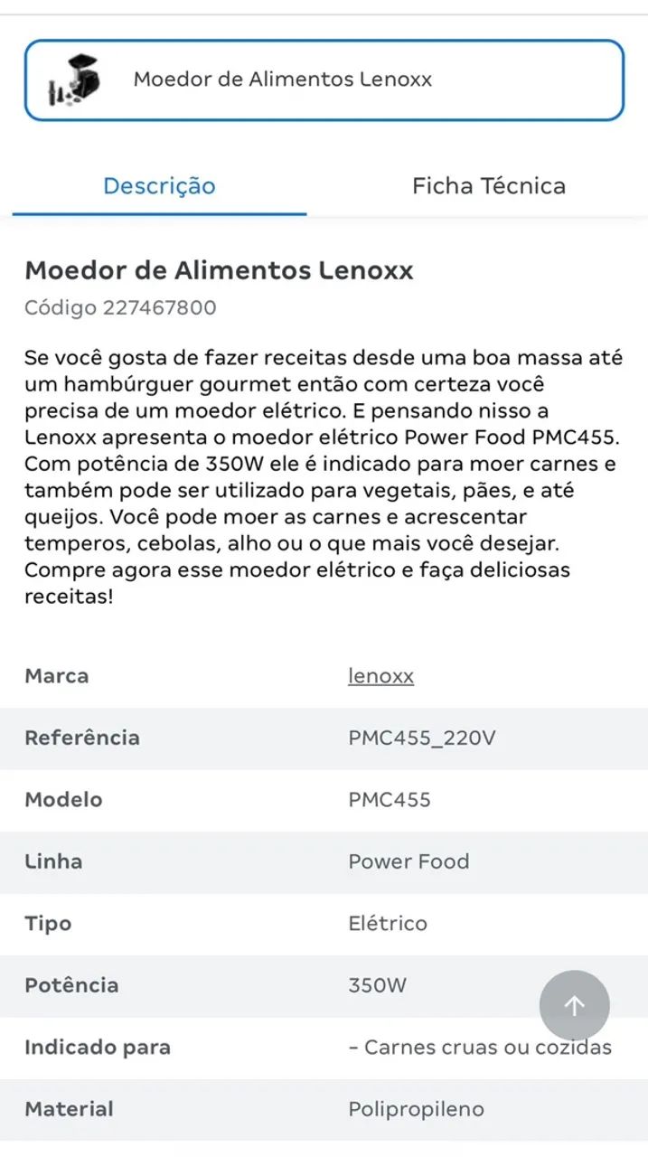 Moedor elétrico  - Foto 4