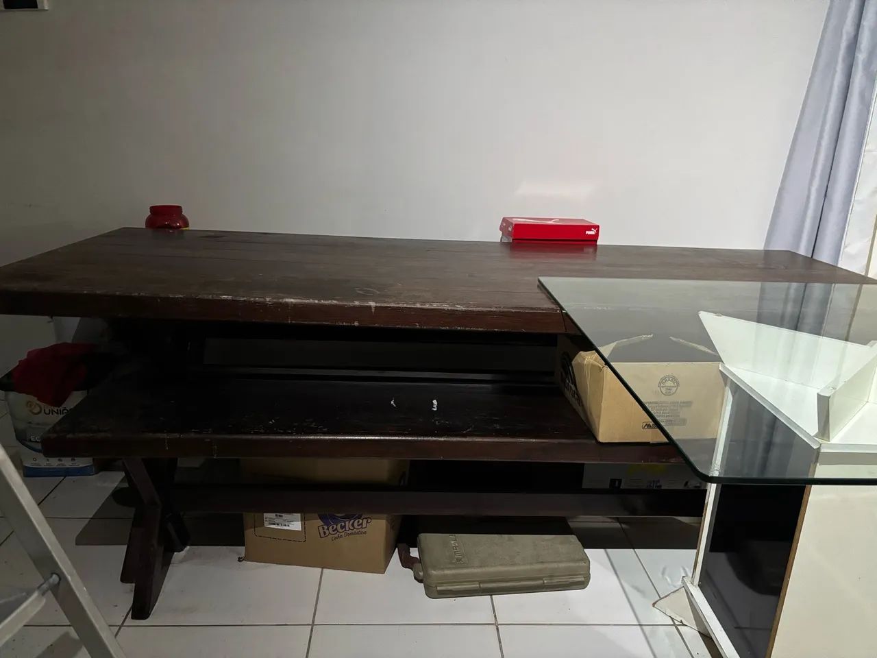 Vendo mesa de madeira 