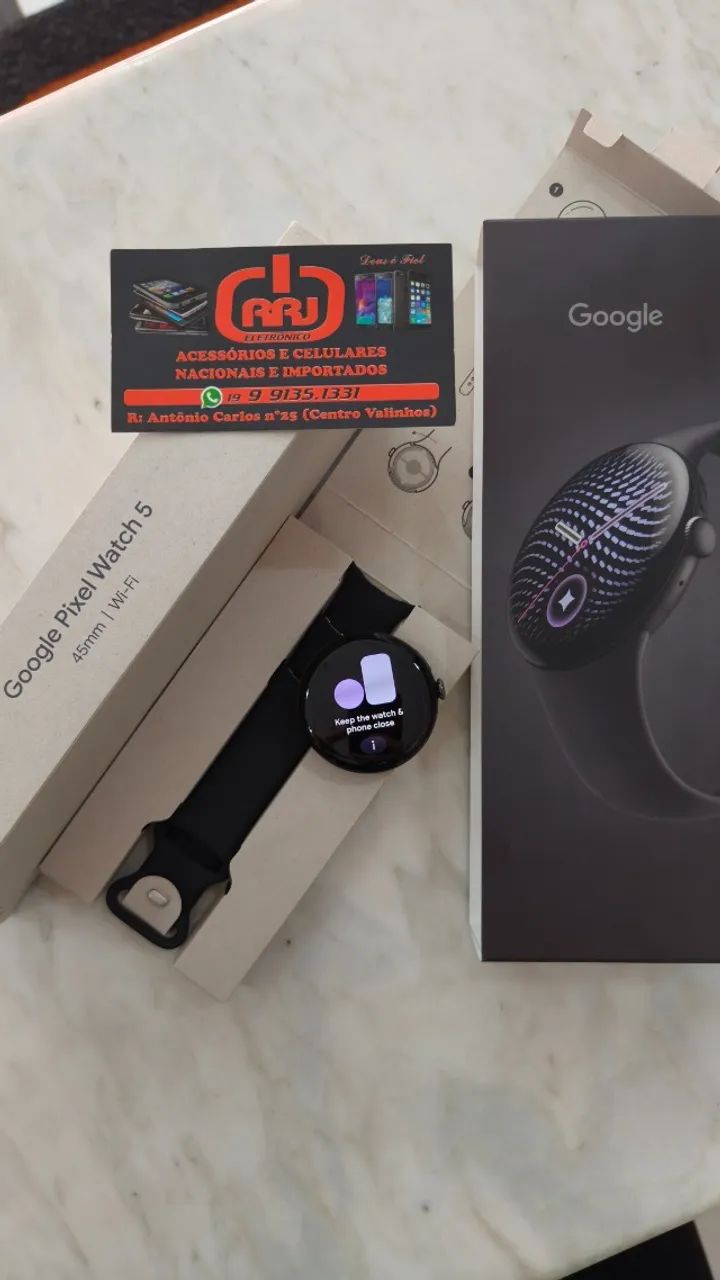 Google Pixel Watch 5 (45 mm) Novo - Foto 5