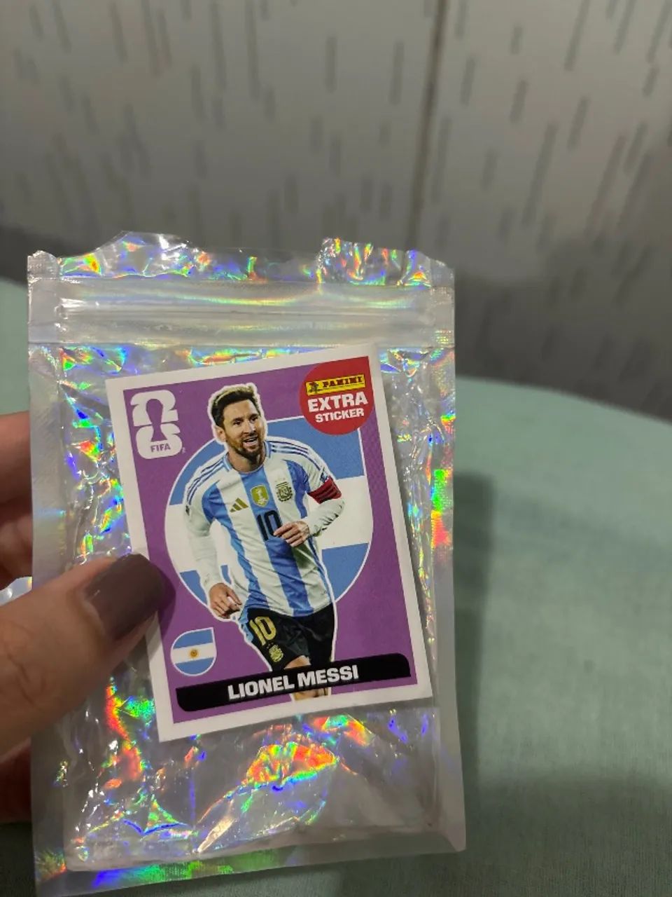 Figurinha Messi copa do mundo 2026