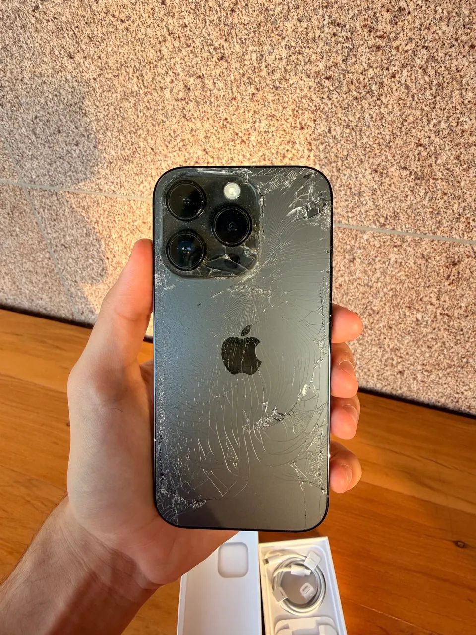 iPhone 14 Pro - 256GB (com caixa e cabo) - Foto 4