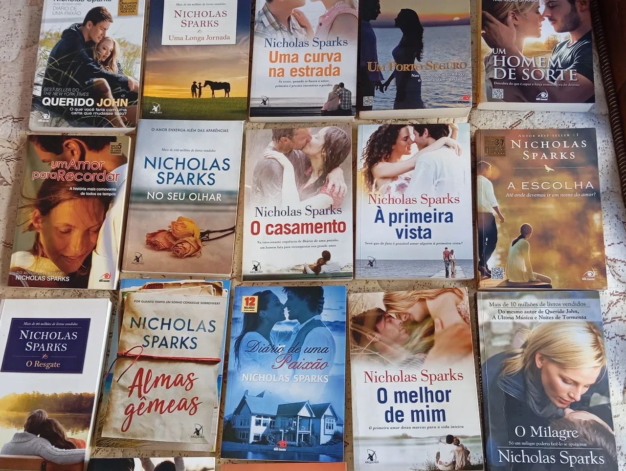 Coleção com 21 livros do Nicholas Sparks - Livros e revistas