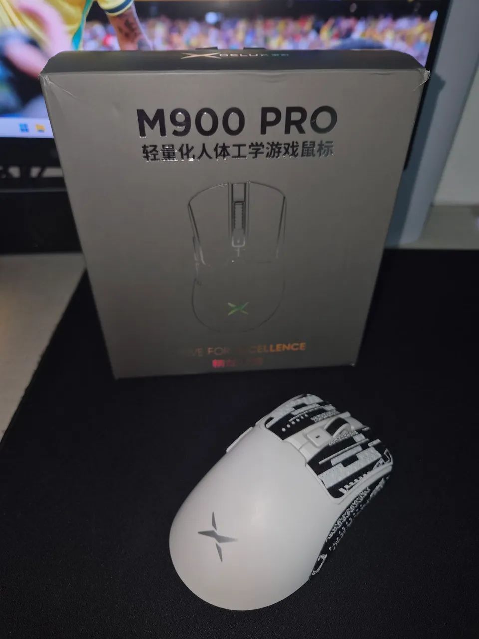 Mouse Delux M900 pro + Dock de carregamento
