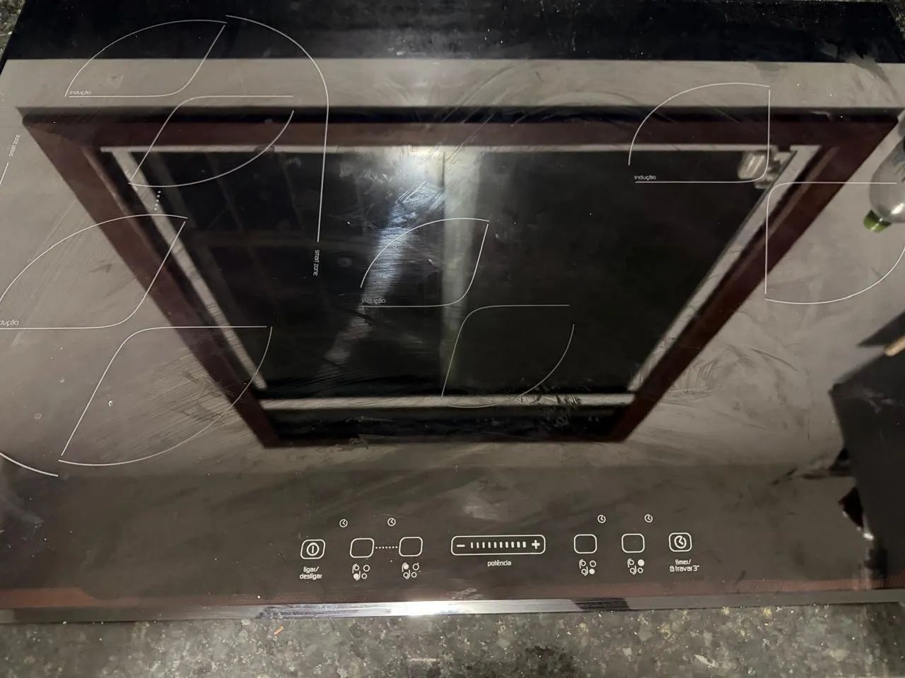 COOKTOP INDUÇÃO BRASTEMP 