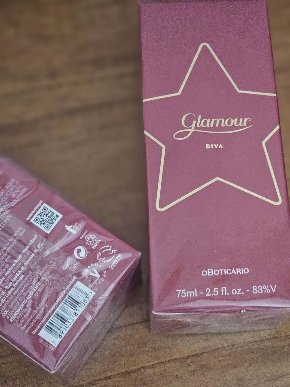 Perfume boticário glamour diva - LACRADO