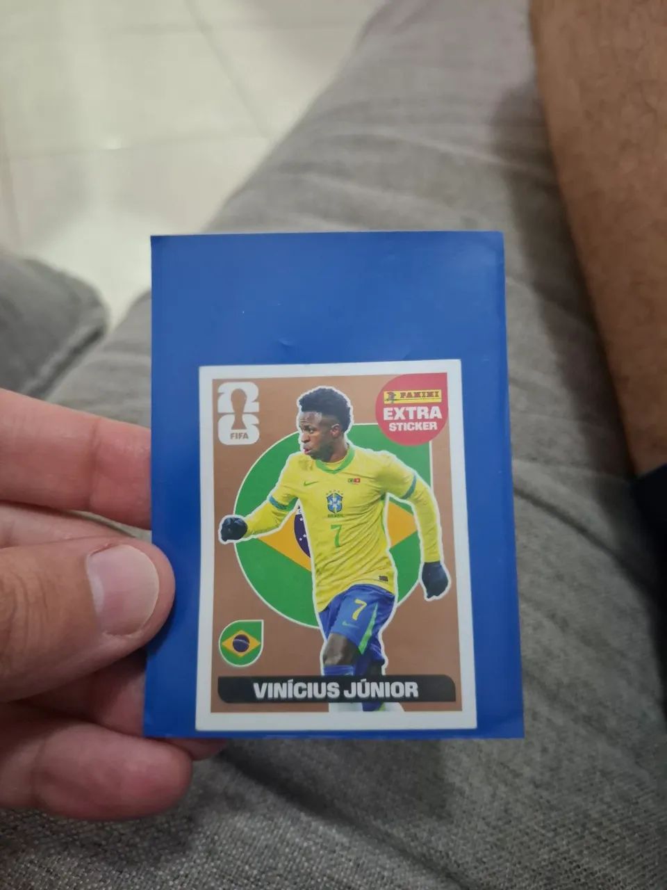 Extra Sticker Vinicius Junior Bronze Copa 2026