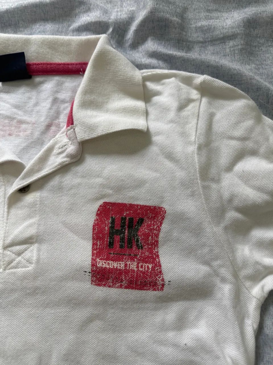 Camiseta Hering TAM 10 branca  - Foto 2