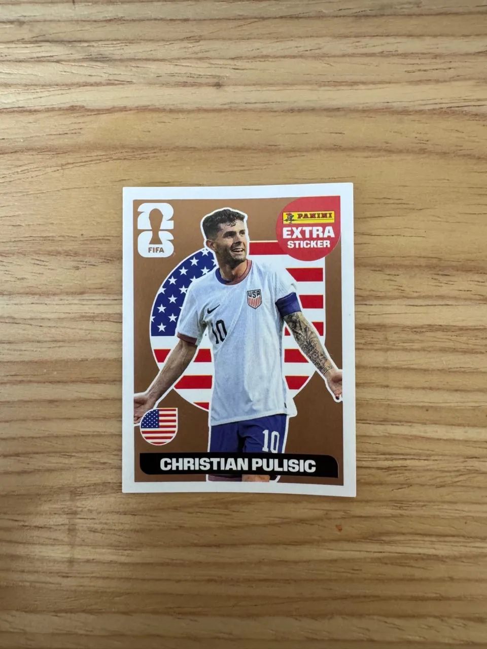 Figurinha Pulisic bronze