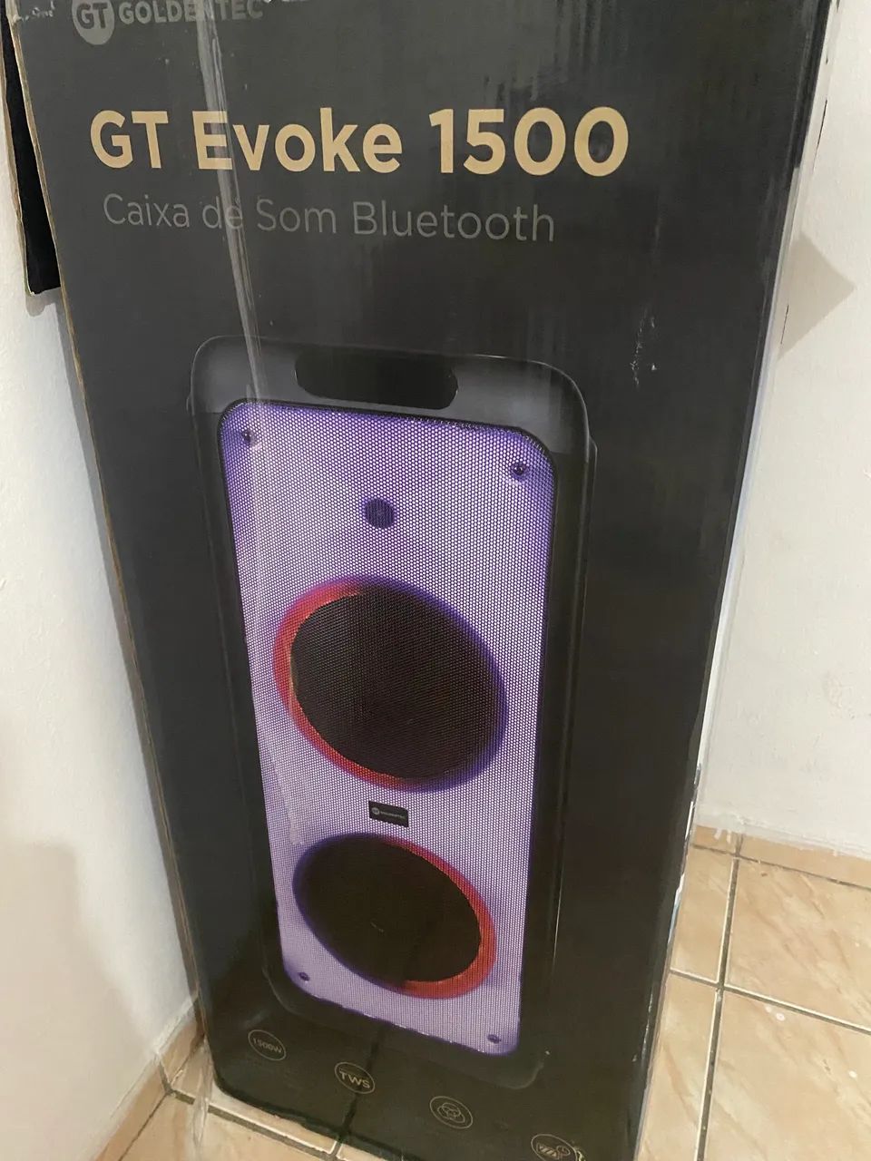 Caixa de som 1500w 