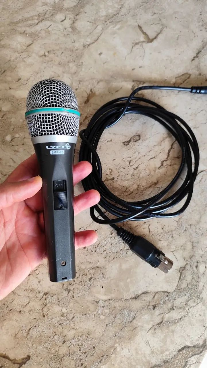 Microfone Lyco Profissional com cabo - Foto 3