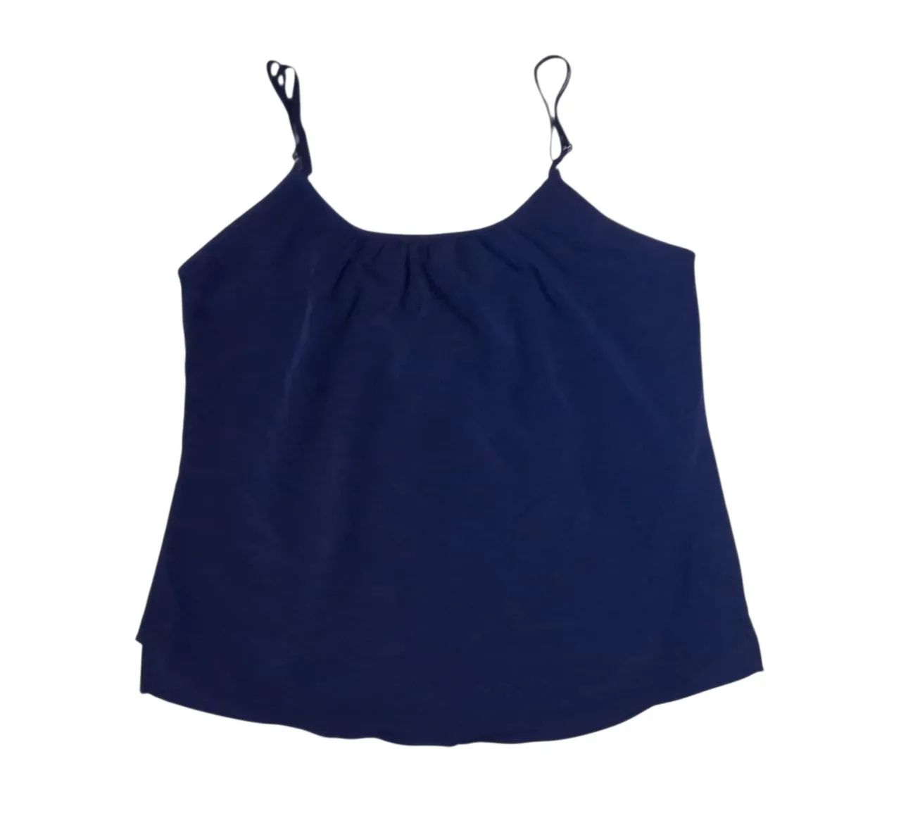 blusa de alcinha my place azul marinho - Foto 3