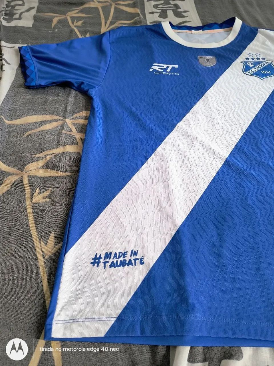 CAMISA DO ESPORTE CLUBE TAUBATÉ - Foto 4