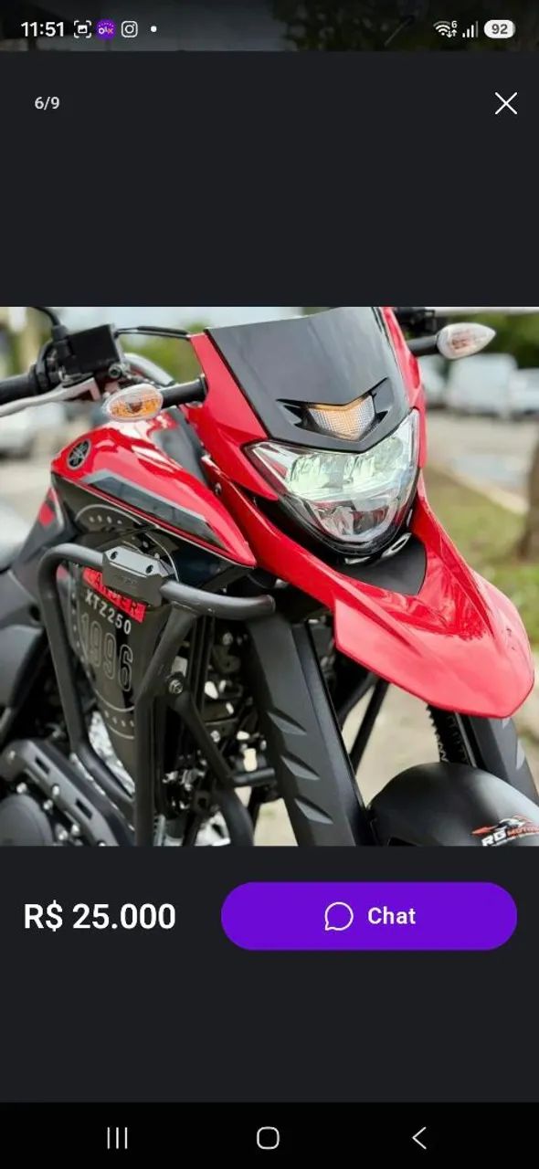 Yamaha XTZ 250 - Foto 2