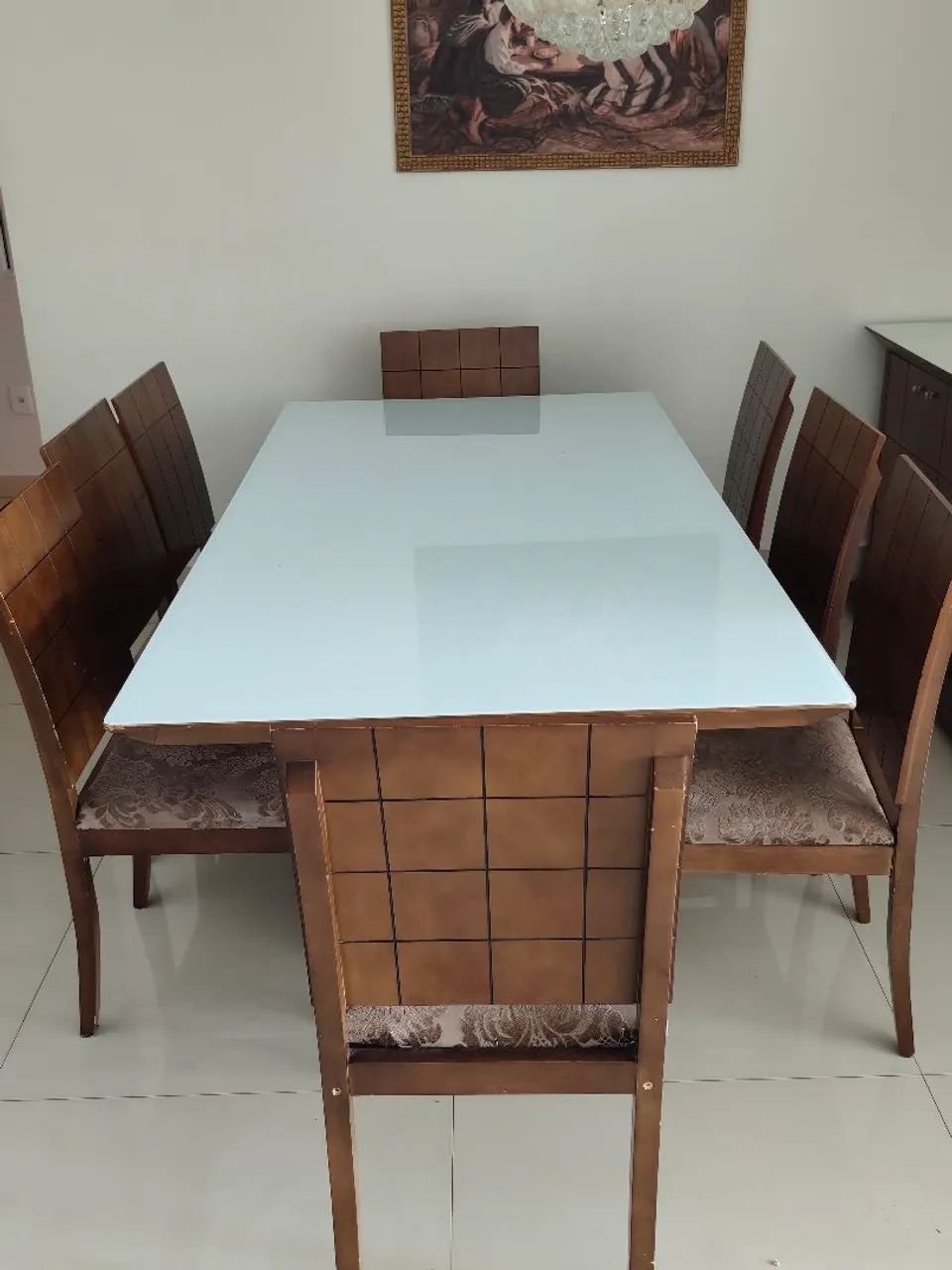 Mesa de Jantar com 8 cadeiras - Foto 2