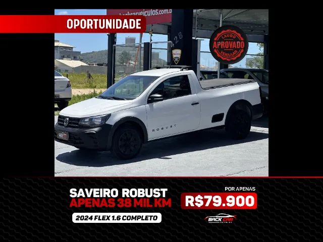 Volkswagen Saveiro Robust 1.6 Total Flex 8V 2024