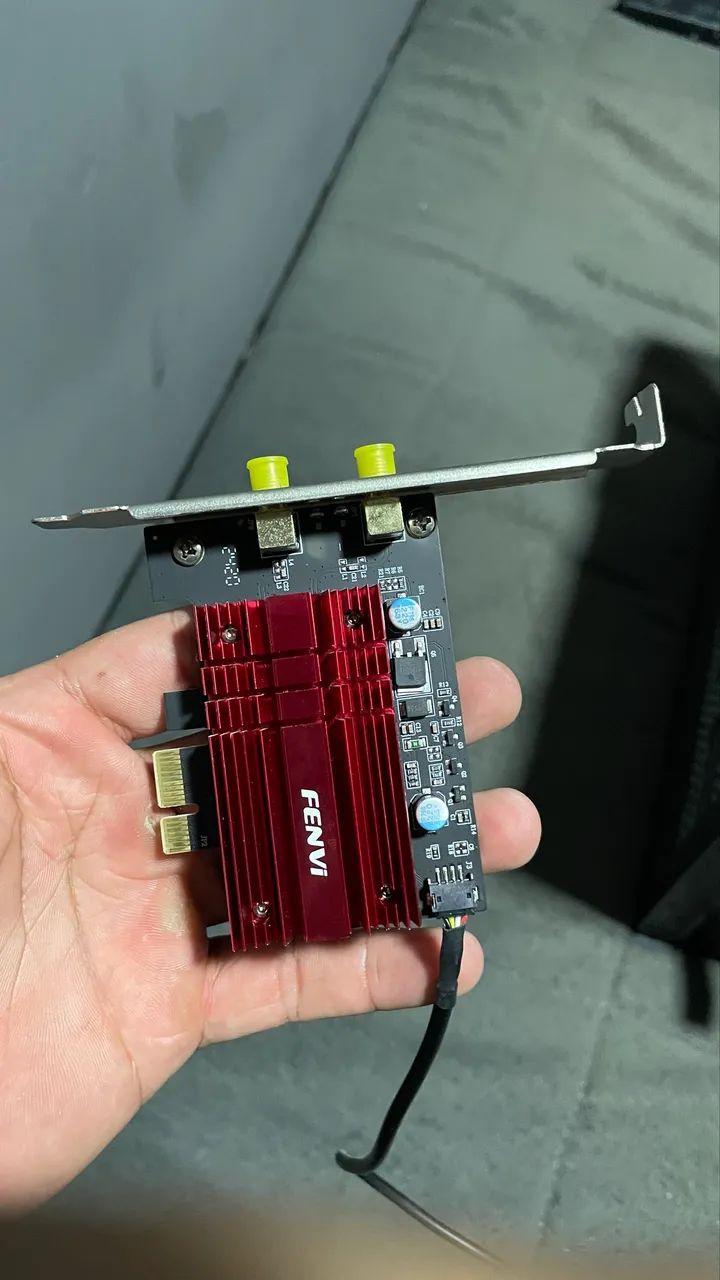 Placa de rede Wi-Fi e Bluetooth 