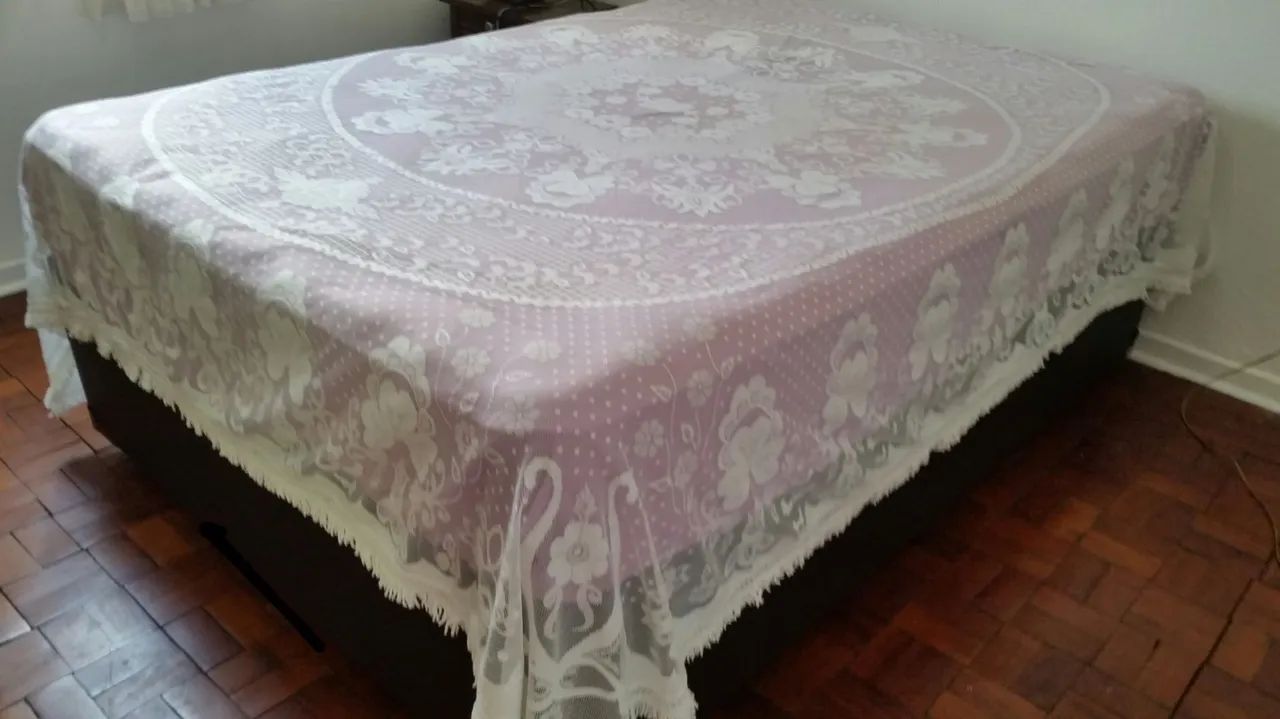 Colcha Rendada de Cama Casal  - Foto 3
