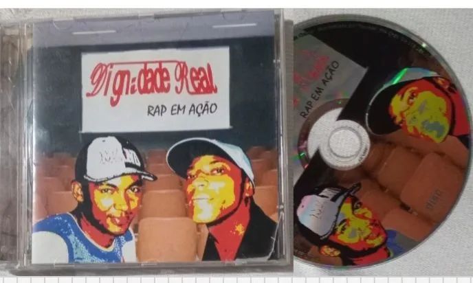 cd dignidade real rap em acao/ raridade rap nacional anos 90 - CDs
