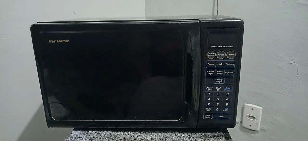 Microondas Panasonic com defeito 