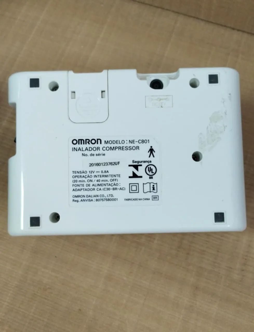 nebulizador / Inalador Omron NE-C801 - com defeito  - Foto 2