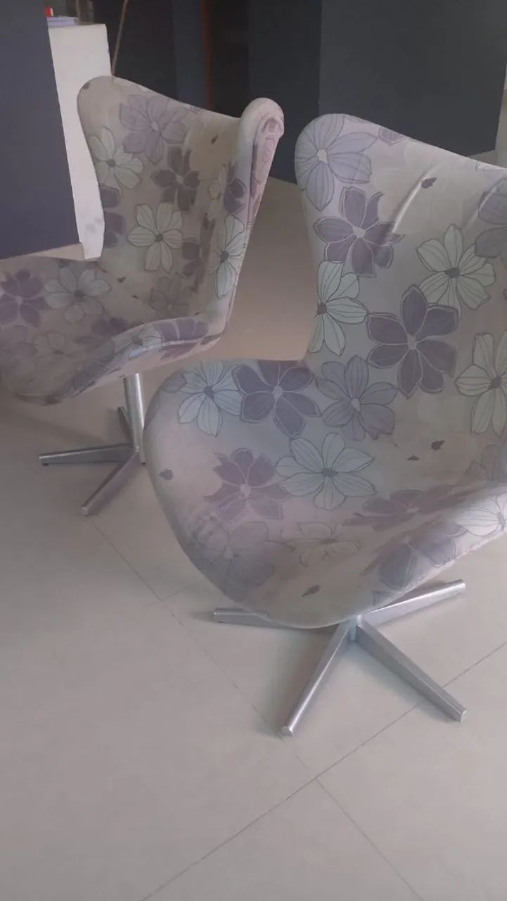 Par de poltronas giratórias  - Foto 3