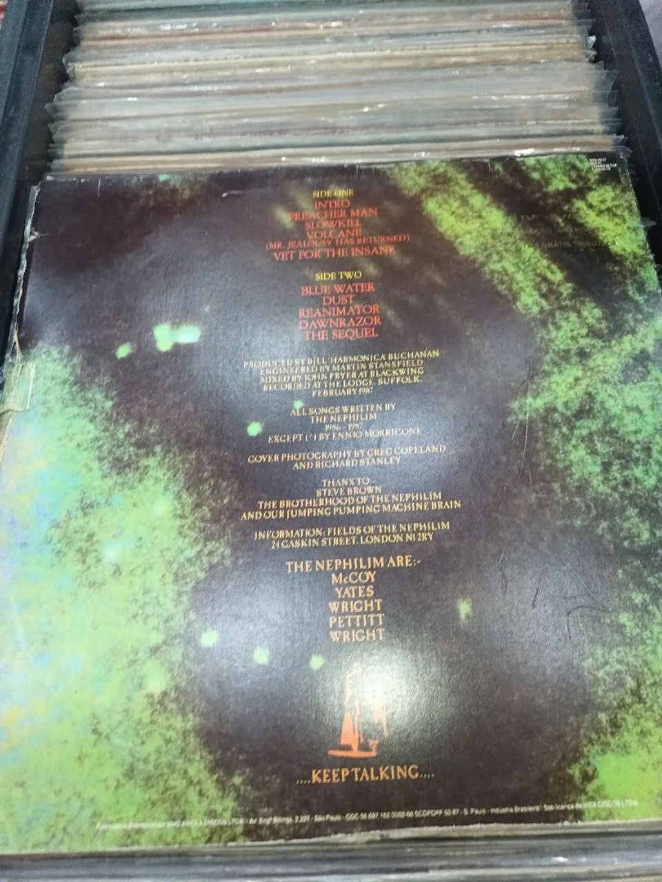 Lp Fields of The Nephilim Dawnrazor - Foto 2