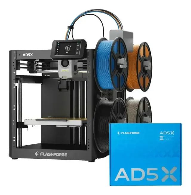 Impressora 3d Flashforge Ad5x, C/combo E Fechamento Preto