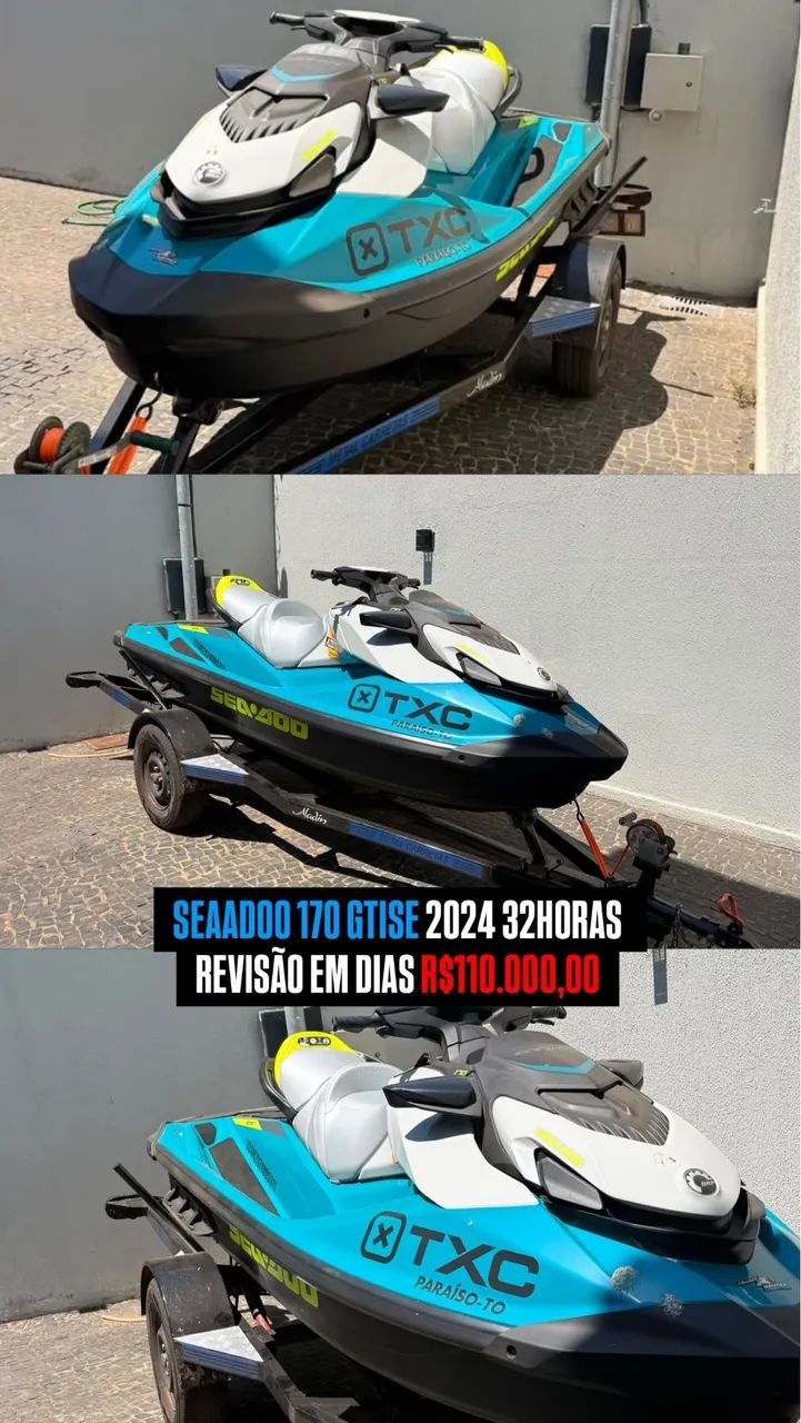 Jetski Seaadoo 170 GTISE 2024 32horas - Foto 3