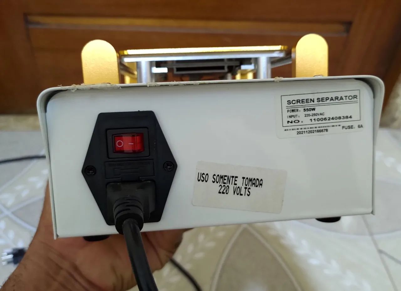 Separadora de LCD Touch Aida 948D 220V Sucção a Vácuo - Foto 2