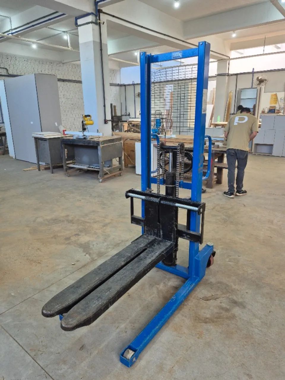 Empilhadeira Manual para 1000 kilos  - Foto 5